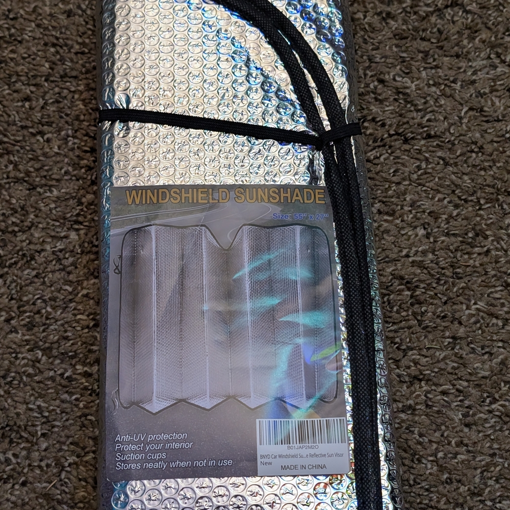 Silver Windshield Sunshade